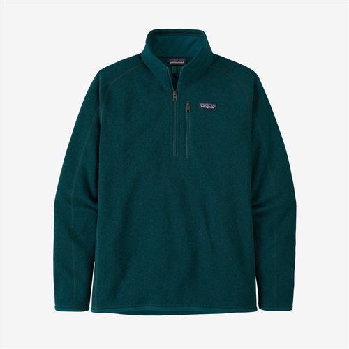 Patagonia Men's Better Sweater 1/4 Zip - Dark Borealis Green